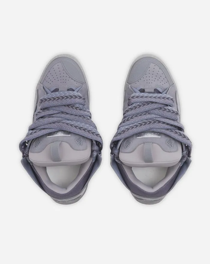 Women Curb Lanvin Leather Curb Sneakers Light Grey Women Curb Lanvin Leather Curb Sneakers Light Grey