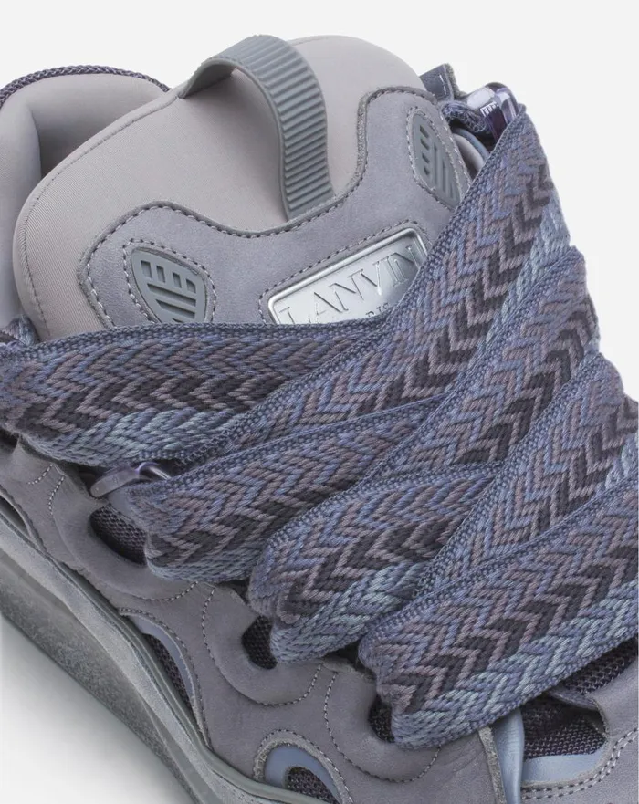 Women Curb Lanvin Leather Curb Sneakers Light Grey Women Curb Lanvin Leather Curb Sneakers Light Grey