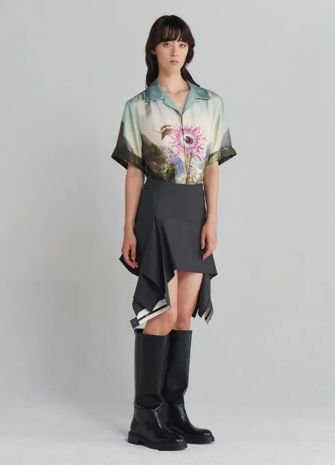 Women Deconstructed Trouser Skirt MONSE Bottoms