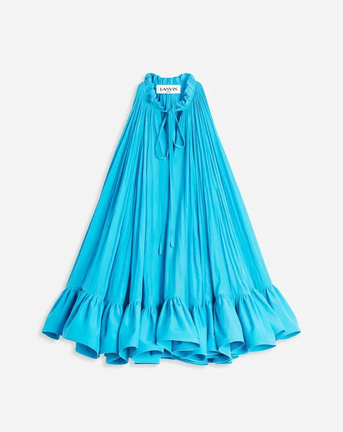 Women Dresses Lanvin Short Dress With Ruffles Pool