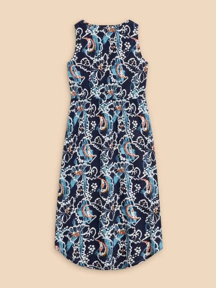 Women Dresses White Stuff Heidi Dress Navy Multi Women Dresses White Stuff Heidi Dress Navy Multi