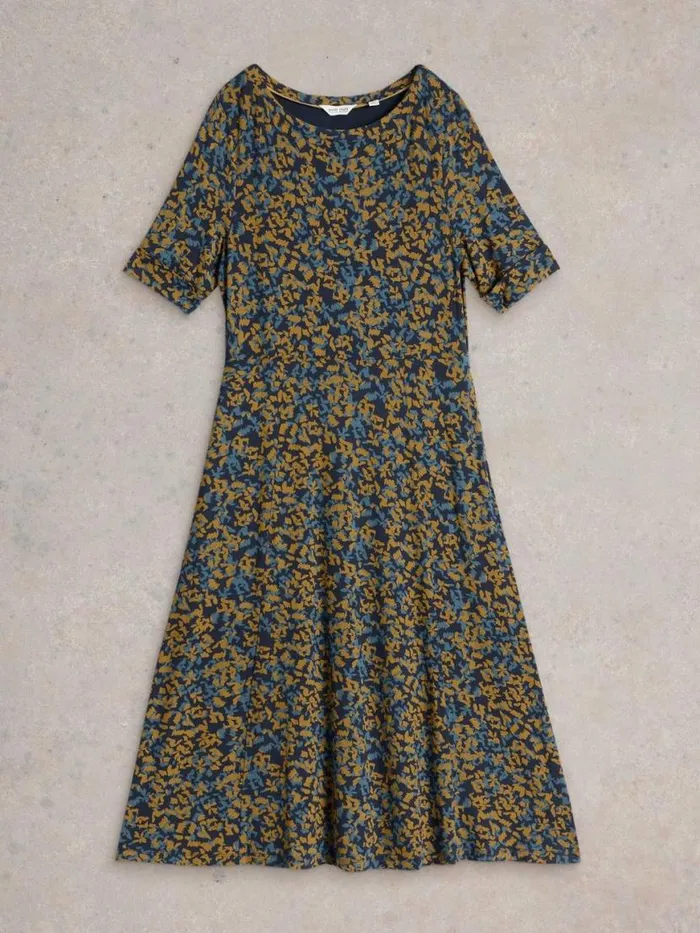Women Dresses White Stuff Millie Jersey Dress Navy Print Women Dresses White Stuff Millie Jersey Dress Navy Print