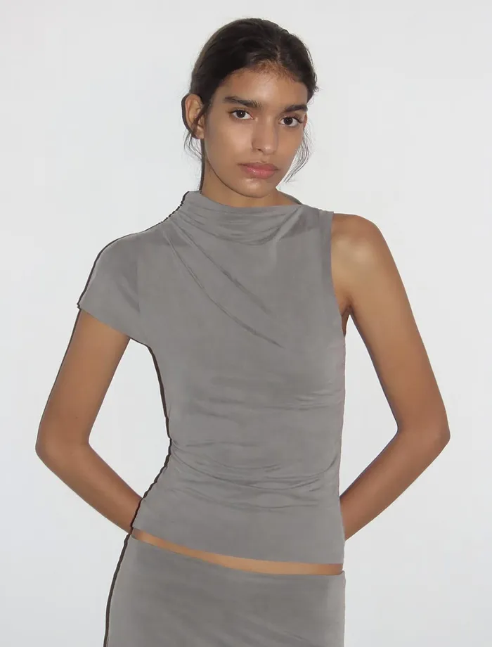 Women Elvira Grey Paloma Wool Cupro