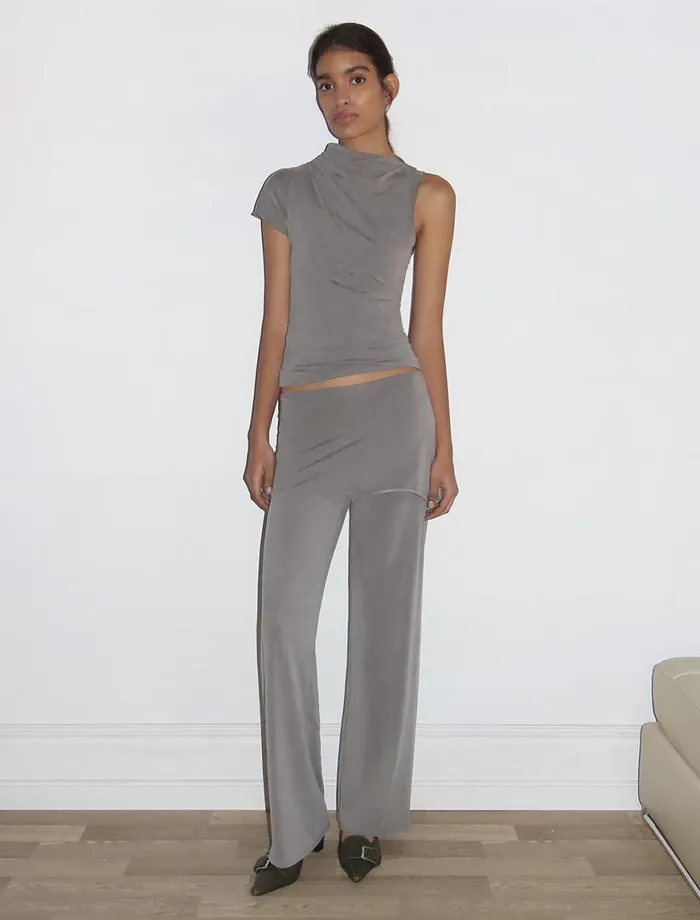 Women Elvira Grey Paloma Wool Cupro