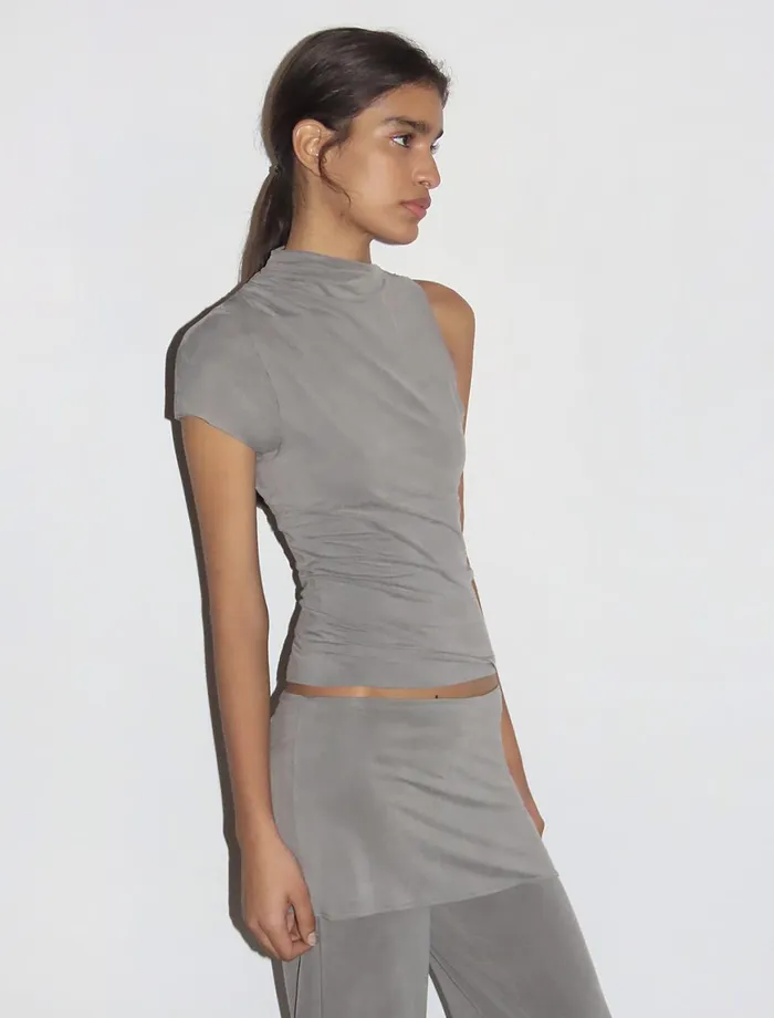Women Elvira Grey Paloma Wool Cupro