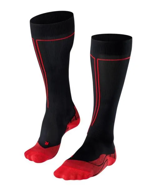 Women Energizing Women Kneehigh Socks Health Black FALKE Compression Socks