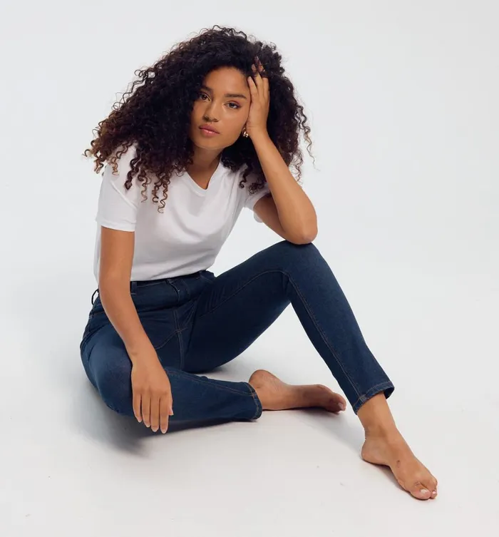 Women Ernest PushUp Skinny Jeans 8211 Rinse Denim Promod Jeans