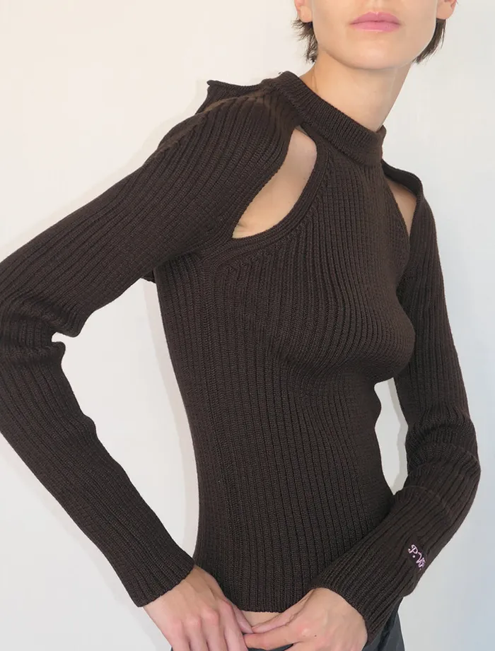 Women Game Brown Paloma Wool Knits