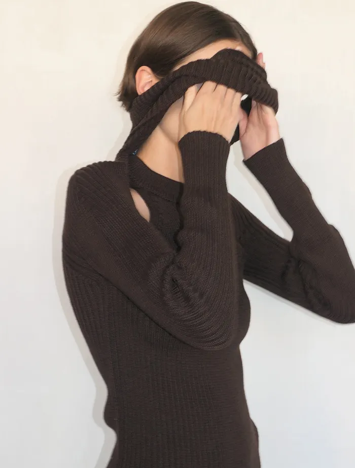 Women Game Brown Paloma Wool Knits