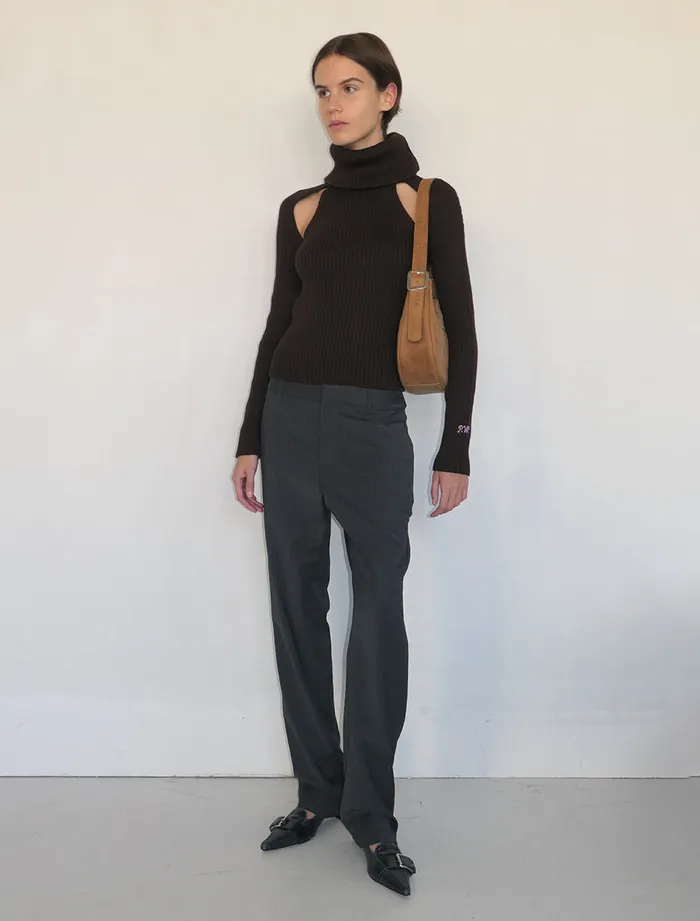 Women Game Brown Paloma Wool Knits