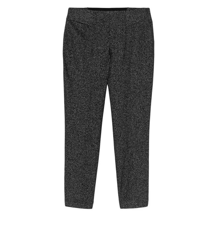 Women Glitzy Cigarette Trousers 8211 Silver Promod Trousers Women Glitzy Cigarette Trousers 8211 Silver Promod Trousers