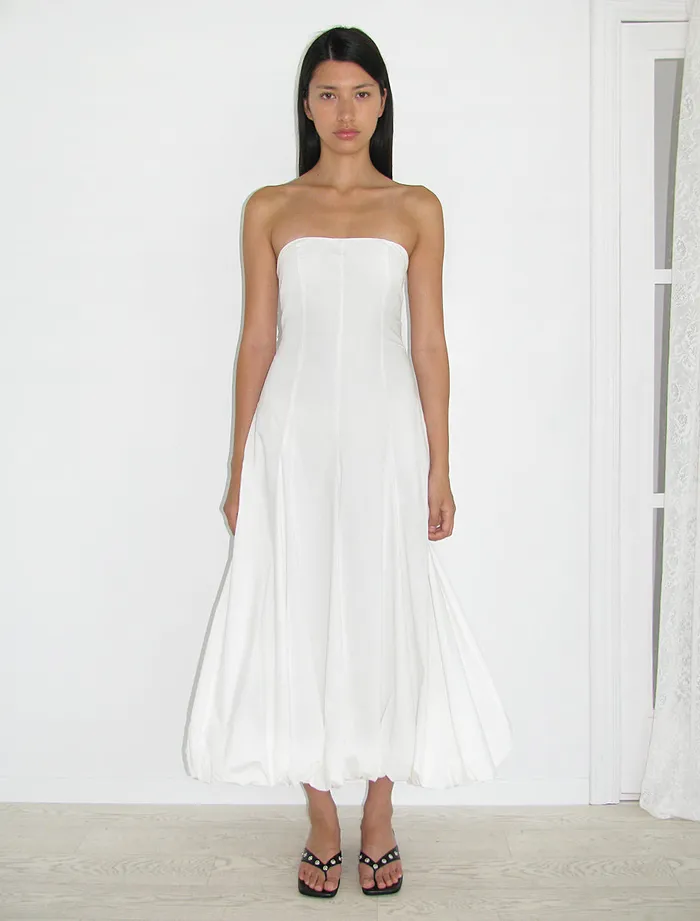 Women Globo Dress White Paloma Wool Dresses