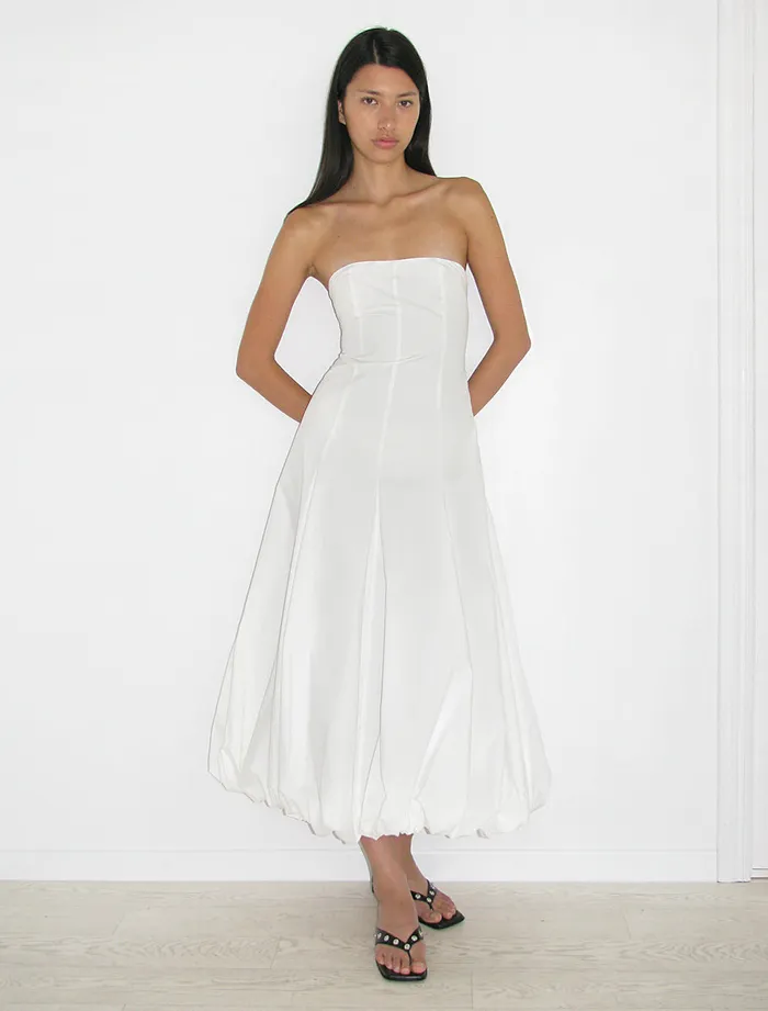 Women Globo Dress White Paloma Wool Dresses