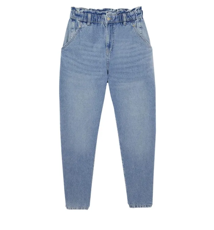 Women HighWaist Balloon Jeans 8211 Light Denim Promod Jeans