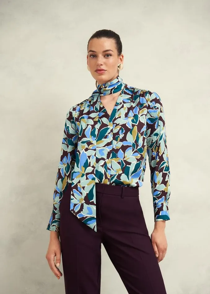 Women HOBBS Tops Alyssa Blouse Multi