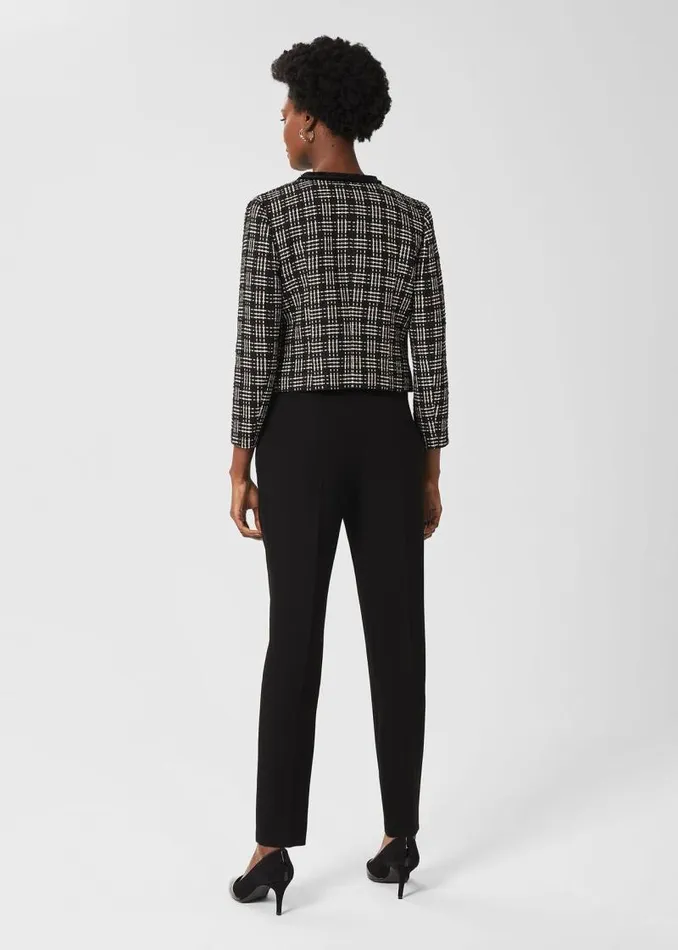 Women HOBBS Trousers Mel Tapered Trousers Black