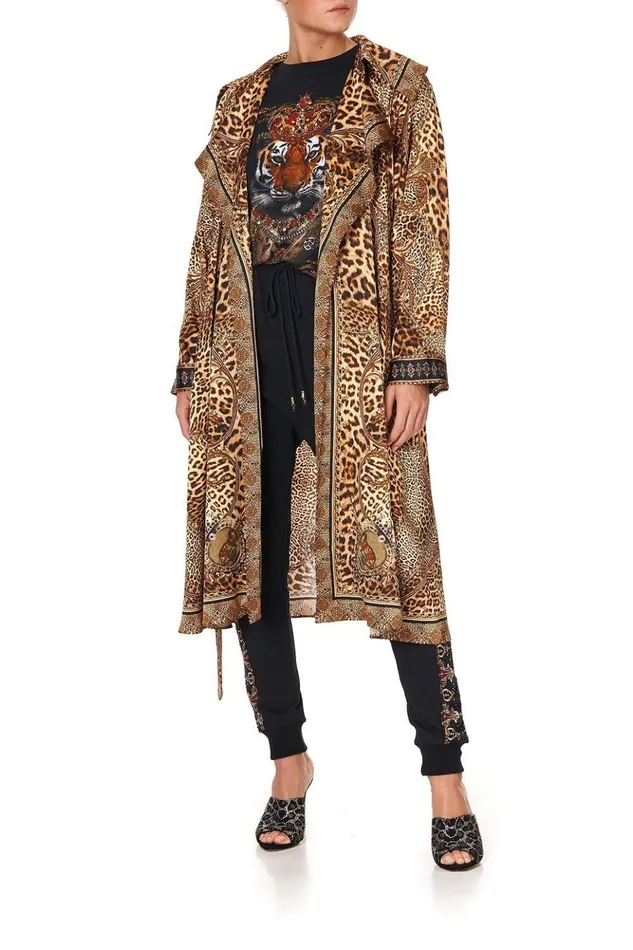 Women Jackets Camilla Loose Longline Trench Lady Lodge