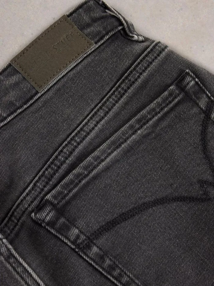 Women Jeans White Stuff Tilly Tapered Jean Washed Black
