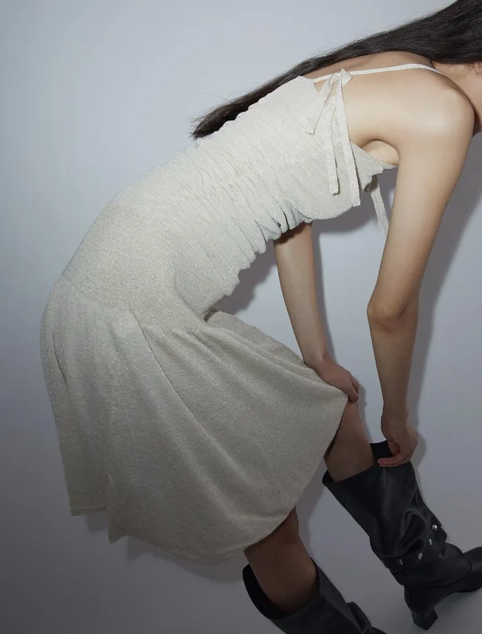 Women Jeny Gold Paloma Wool Dresses