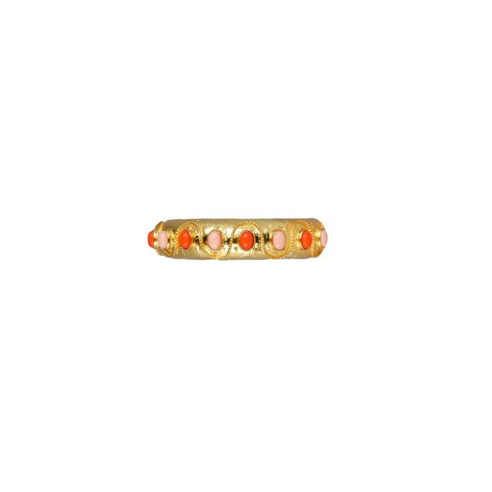 Women Jewellery Camilla Valere Pink Coral Cordelia Bangle Multi
