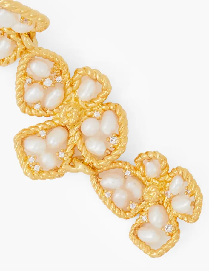 Women Jewellery Zimmermann Zimmermann Bloom Large Dangles Goldpearl