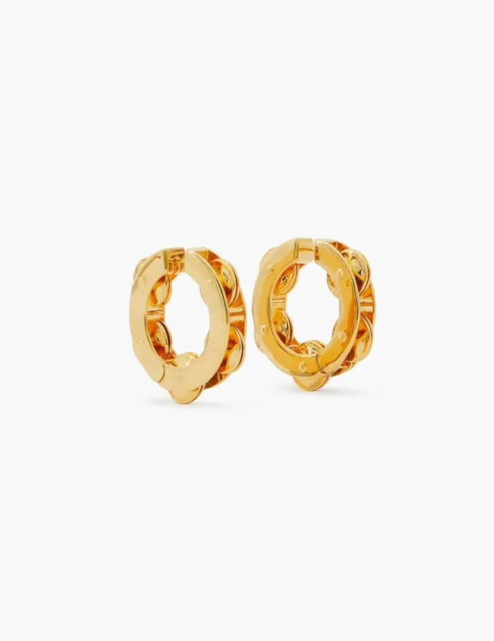 Women Jewellery Zimmermann Zimmermann Swing Large Hoops Gold