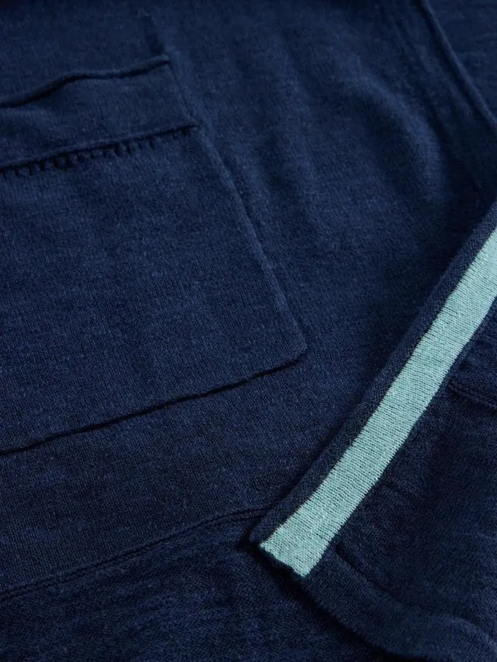 Women Knitwear White Stuff NARIA LONGLINE CARDI Dark Navy