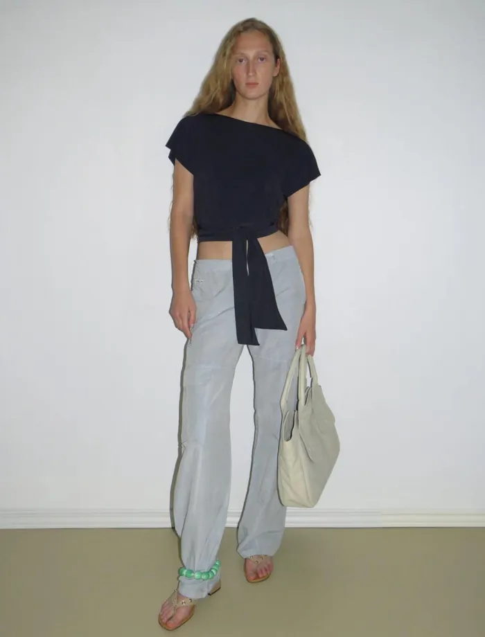 Women Leeds Navy Paloma Wool Tops