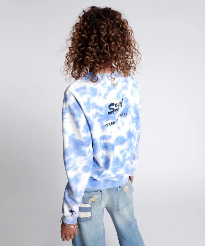 Women LOVE YOURSELF SOS TIE DYE SWEATER One Teaspoon Hoodies And Sweats Women LOVE YOURSELF SOS TIE DYE SWEATER One Teaspoon Hoodies And Sweats