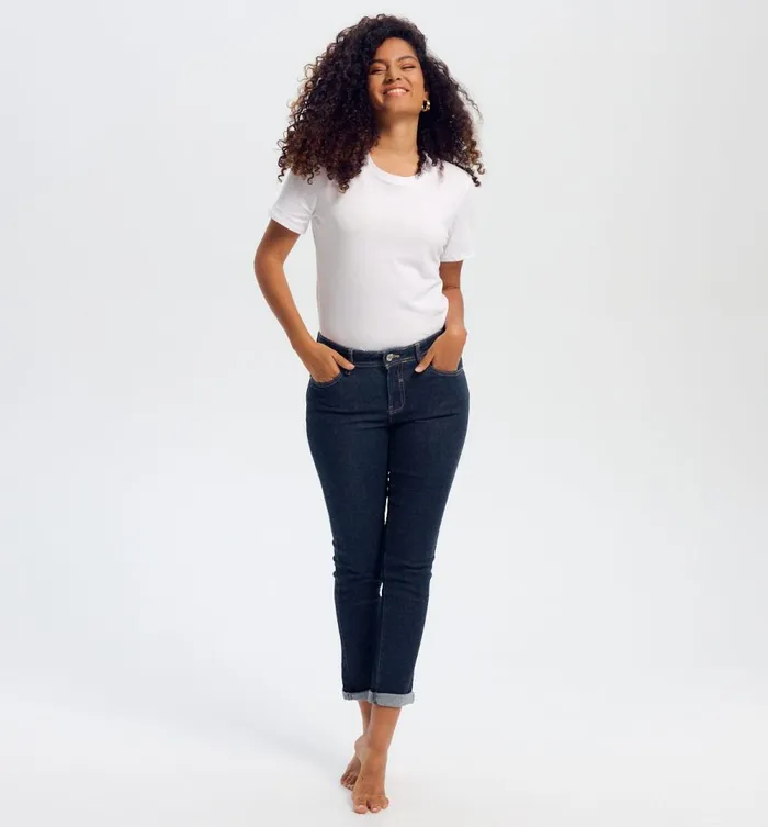 Women Lucien Girlfriend Jeans 8211 Rinse Denim Promod Jeans Women Lucien Girlfriend Jeans 8211 Rinse Denim Promod Jeans