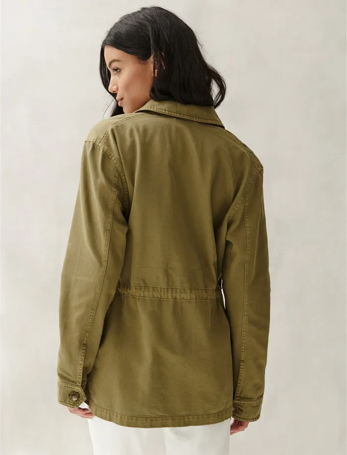 Women Lucky Brand Explorer Utility Jacket OliveGreen Jackets and Outerwear