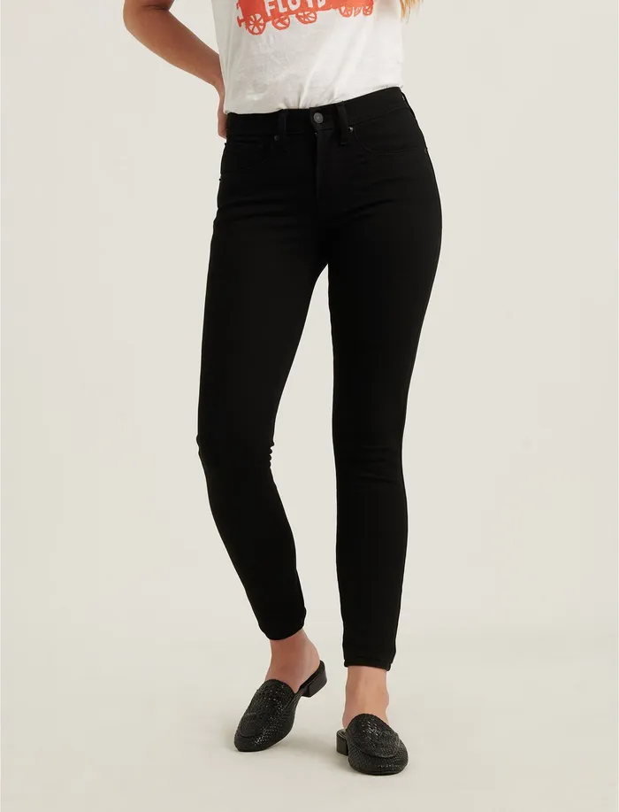 Women Lucky Brand Mid Rise Ava Skinny Jean York Jeans