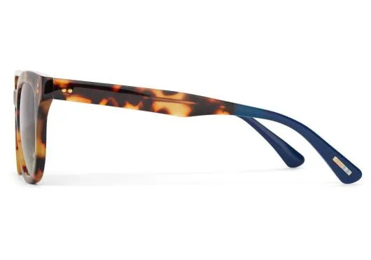 WomenMen Venice Blonde Tortoise Deep Olive Gradient TOMS Sunglasses