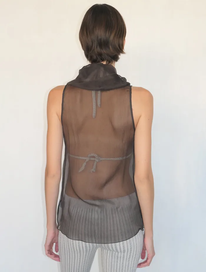 Women Merlin Dark Brown Paloma Wool Tops