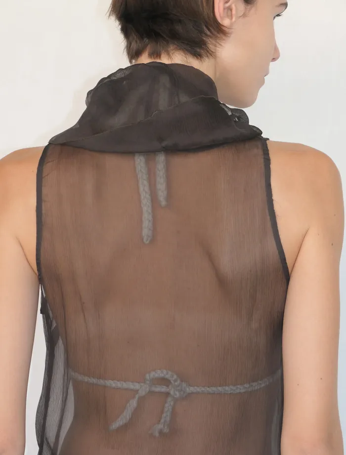 Women Merlin Dark Brown Paloma Wool Tops