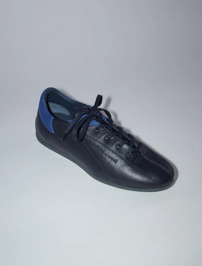 Women Miles Navy Paloma Wool Sneakers