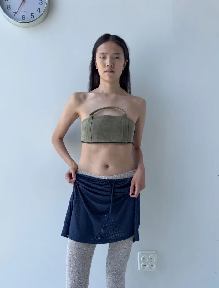 Women Mini Bag Green Paloma Wool Tops