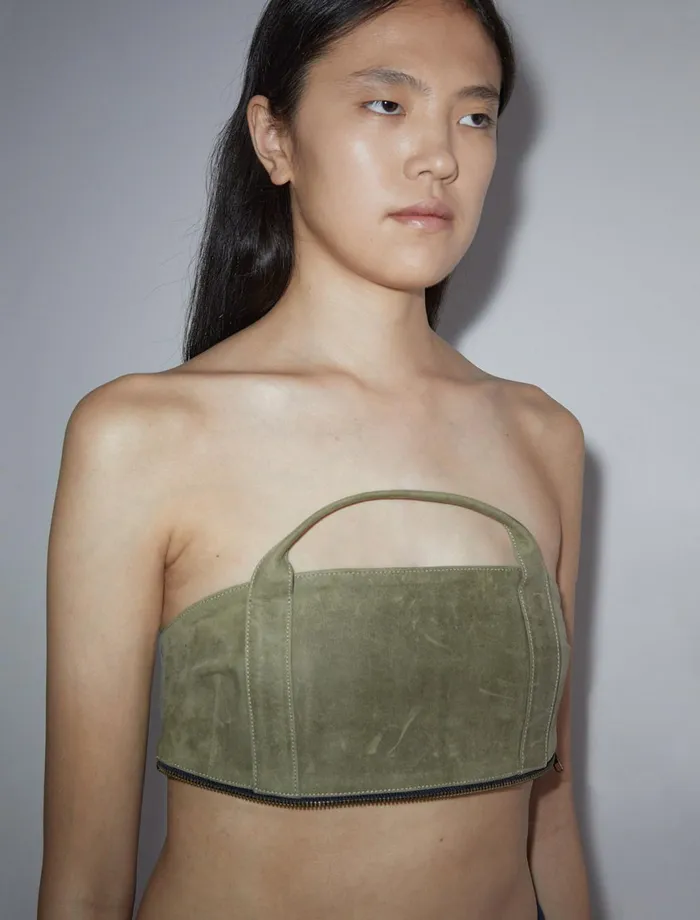 Women Mini Bag Green Paloma Wool Tops