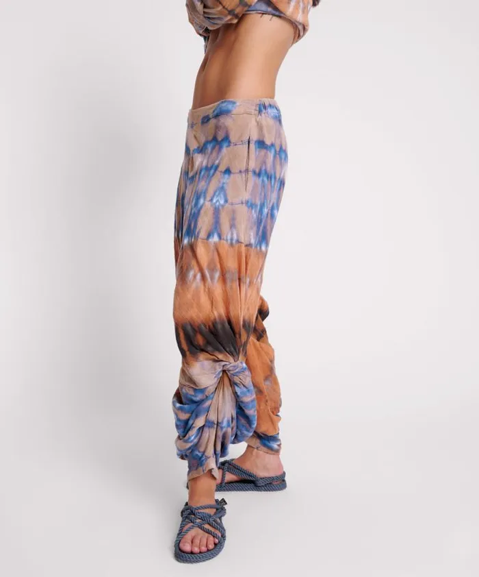 Women MIRAGE HAND TIE DYED GYPSY HAREM PANTS One Teaspoon Bottoms