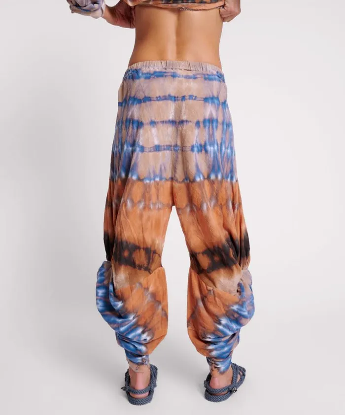 Women MIRAGE HAND TIE DYED GYPSY HAREM PANTS One Teaspoon Bottoms