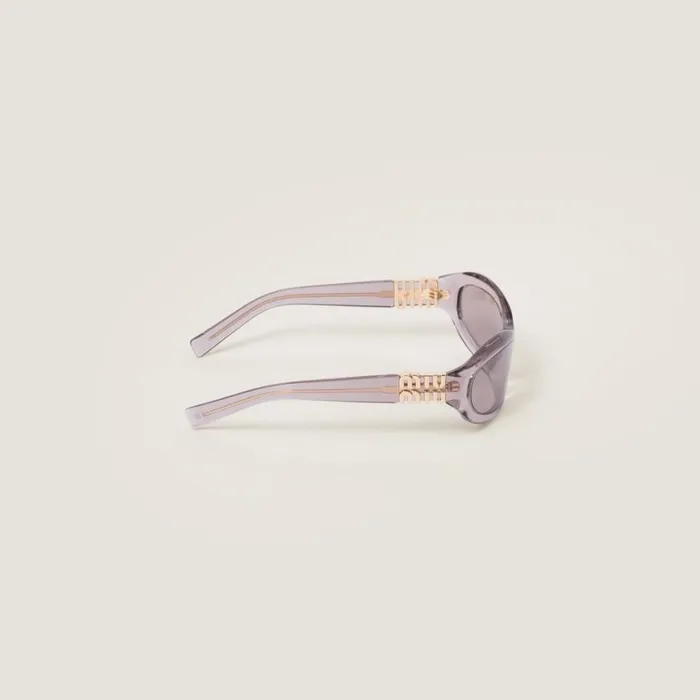 Women Miu Miu Eyewear Miu Glimpse Sunglasses Mauve Lenses Women Miu Miu Eyewear Miu Glimpse Sunglasses Mauve Lenses