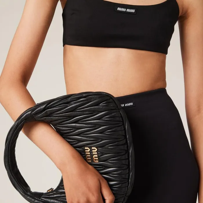 Women Miu Miu Skirts Stretch Jersey Skirt Black Women Miu Miu Skirts Stretch Jersey Skirt Black