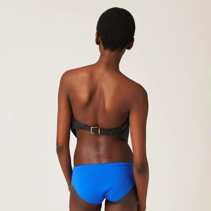 Women Miu Miu Underwear And Beachwear Swimsuit Indigo Blue Women Miu Miu Underwear And Beachwear Swimsuit Indigo Blue