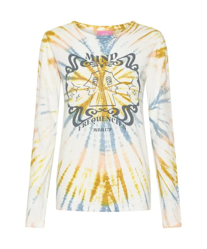 Women MOBLACK MIND FREQUENCIES FITTED FERN LONGSLEEVE TE One Teaspoon Basic Tees Women MOBLACK MIND FREQUENCIES FITTED FERN LONGSLEEVE TE One Teaspoon Basic Tees