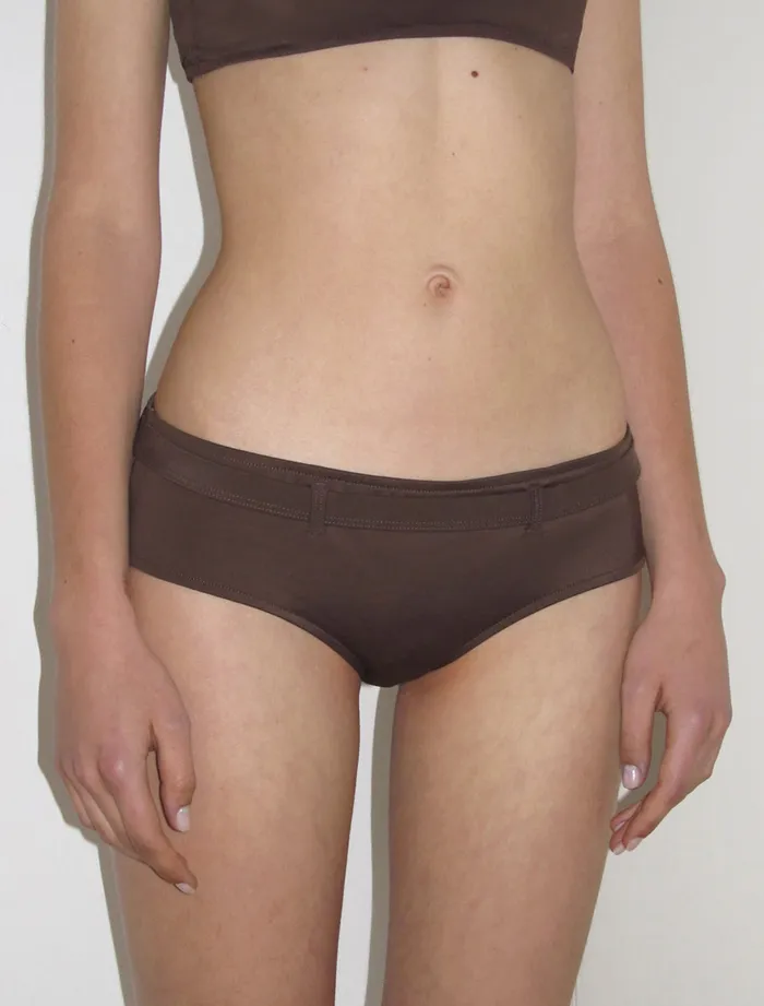 Women Mulan Brown Paloma Wool Swimwear