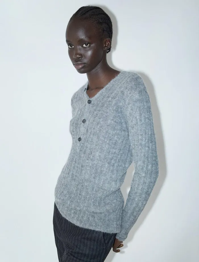 Women Naor Grey Paloma Wool Knits