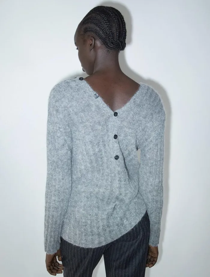 Women Naor Grey Paloma Wool Knits