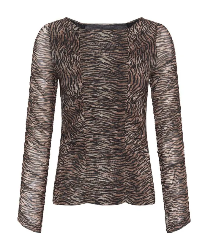 Women NIGHT FEVER MESH LONGSLEEVE TOP One Teaspoon Tops Women NIGHT FEVER MESH LONGSLEEVE TOP One Teaspoon Tops