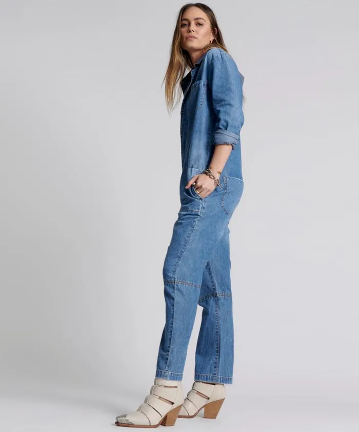 Women PACIFICA PARADISE UTILITY JUMPSUIT One Teaspoon Denim Jumpsuits Women PACIFICA PARADISE UTILITY JUMPSUIT One Teaspoon Denim Jumpsuits