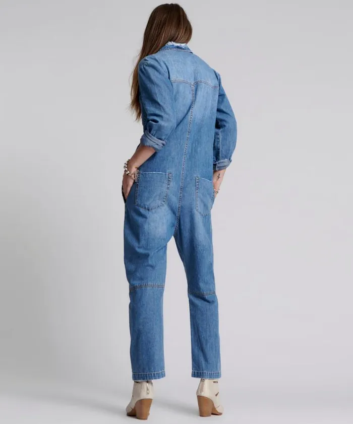 Women PACIFICA PARADISE UTILITY JUMPSUIT One Teaspoon Denim Jumpsuits Women PACIFICA PARADISE UTILITY JUMPSUIT One Teaspoon Denim Jumpsuits